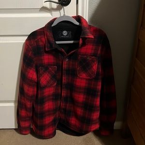 Weatherproof Sherpa lined flannel jacket